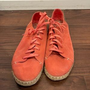 Toms suede espadrille flat